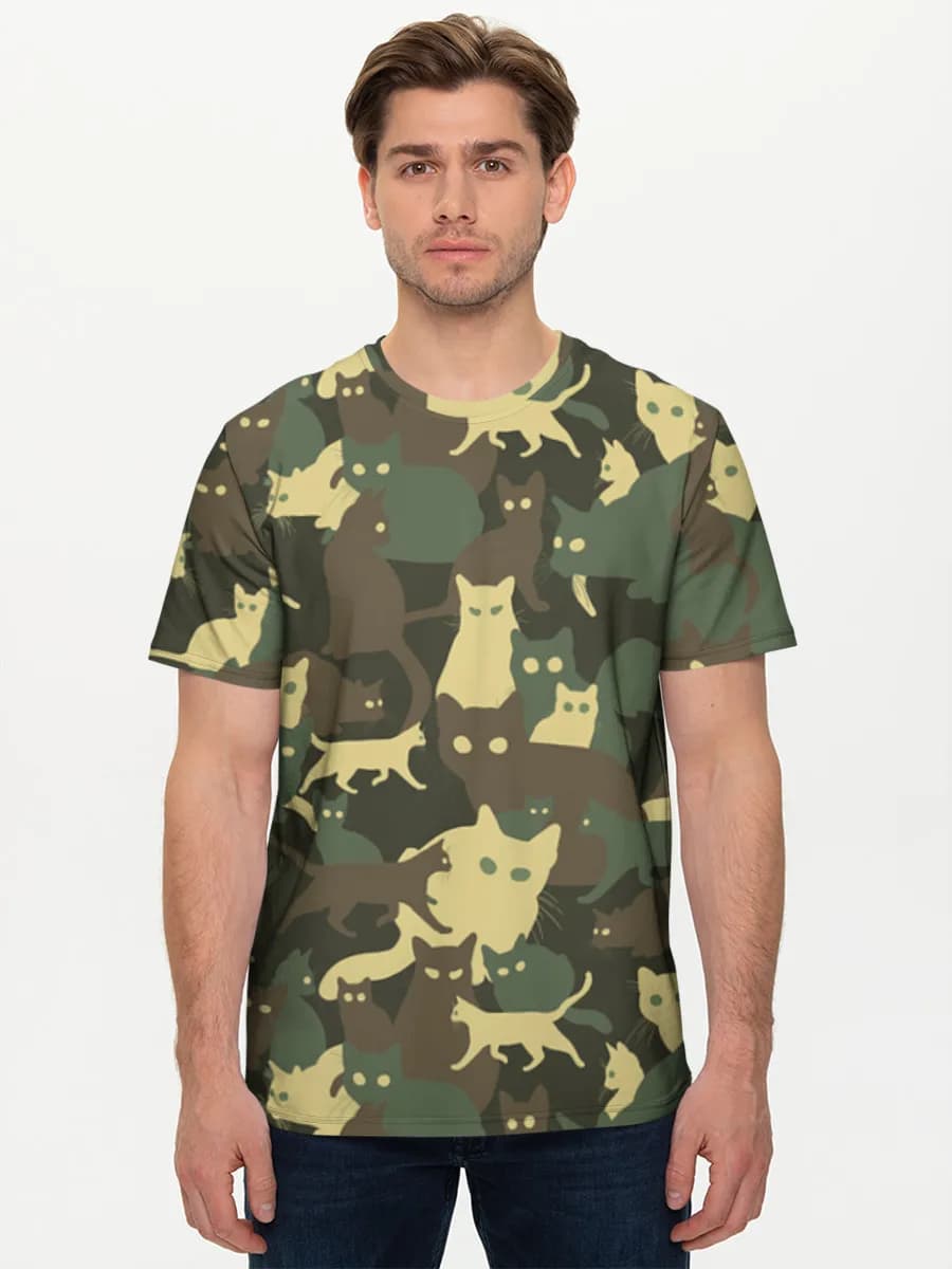 Men's basic cotton T-shirt