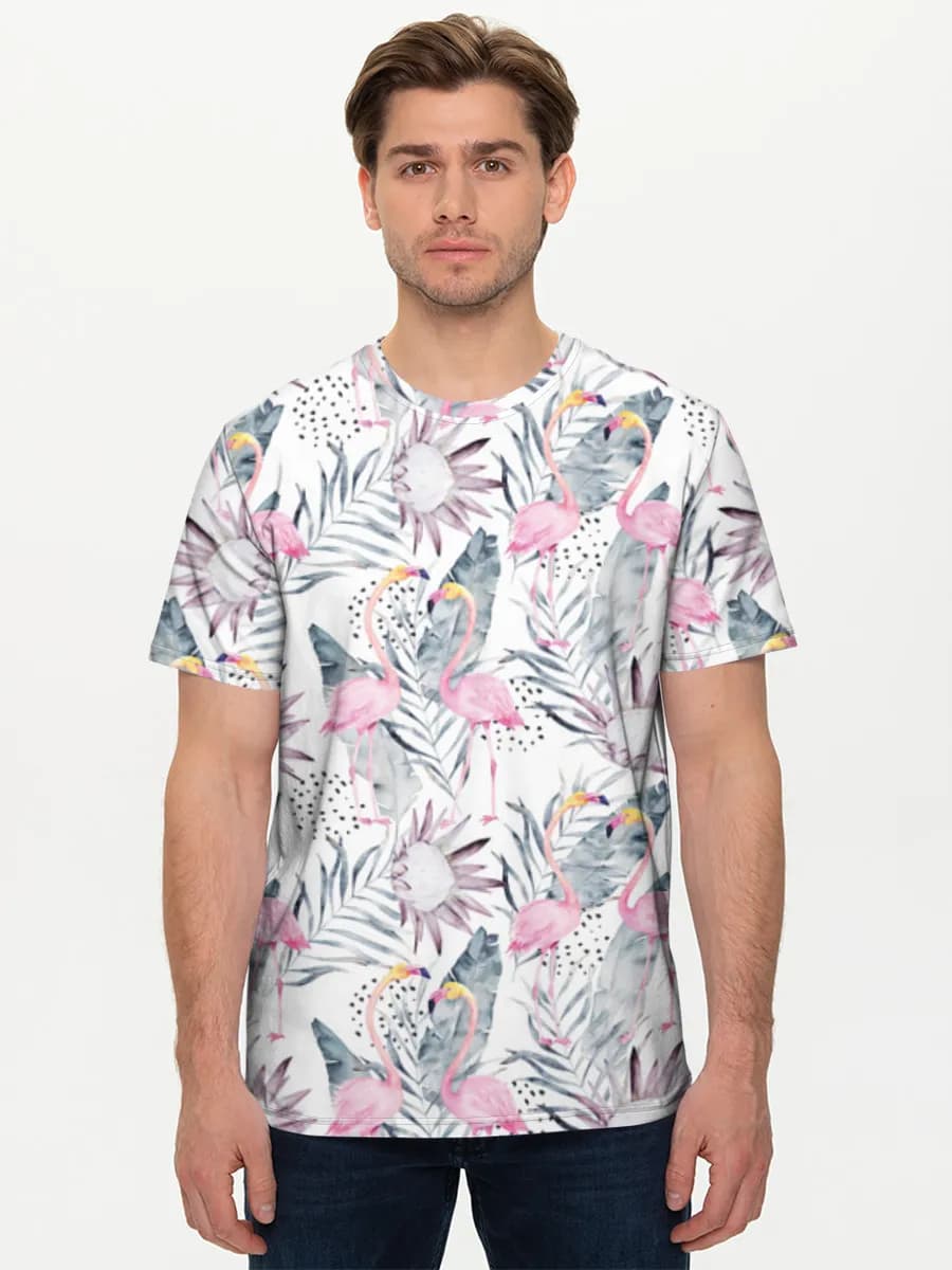 Men's basic cotton T-shirt