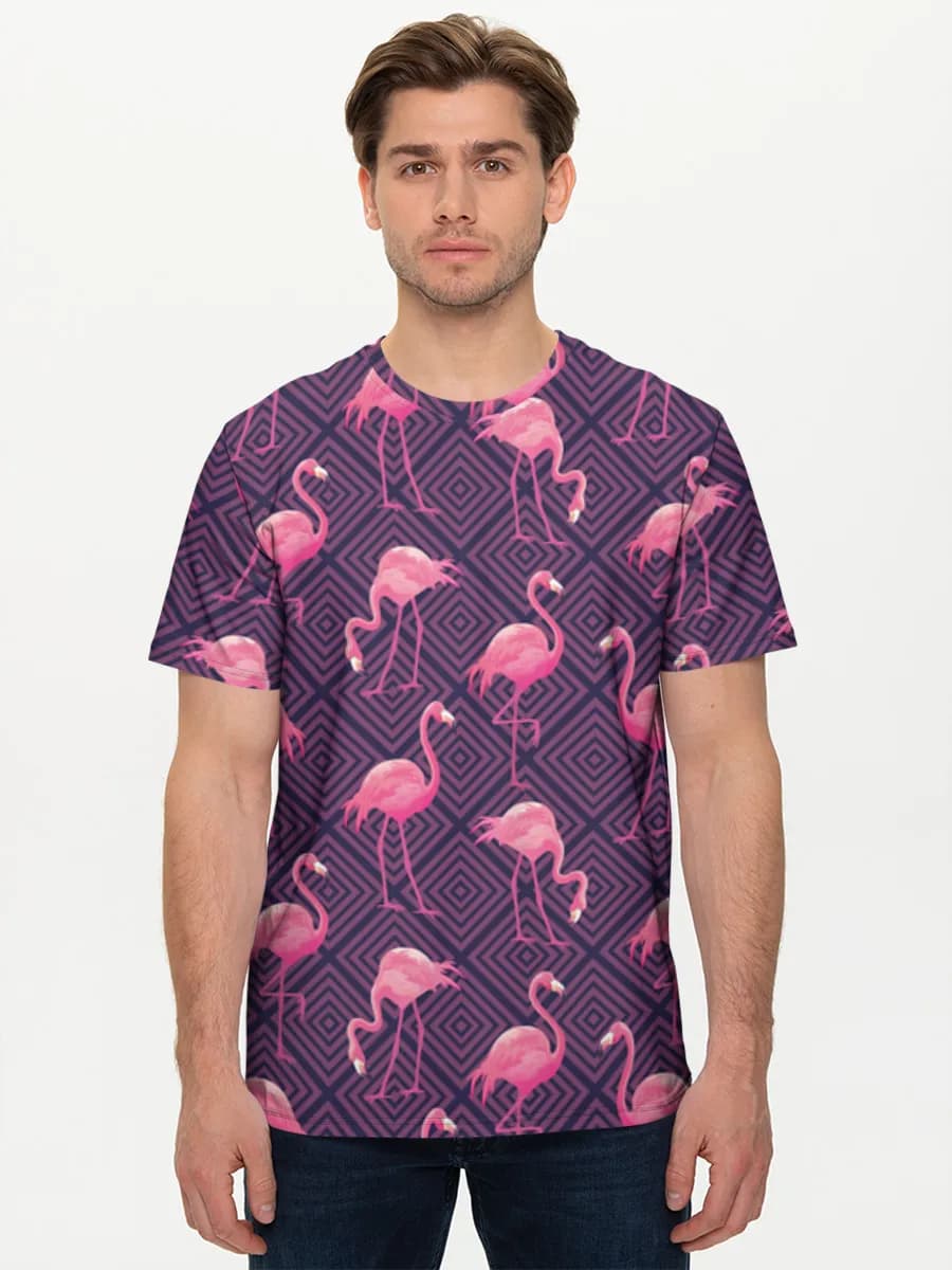 Men's basic cotton T-shirt