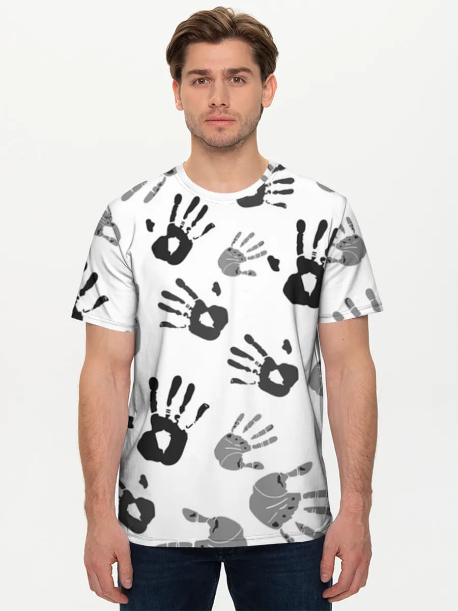 Men's basic cotton T-shirt