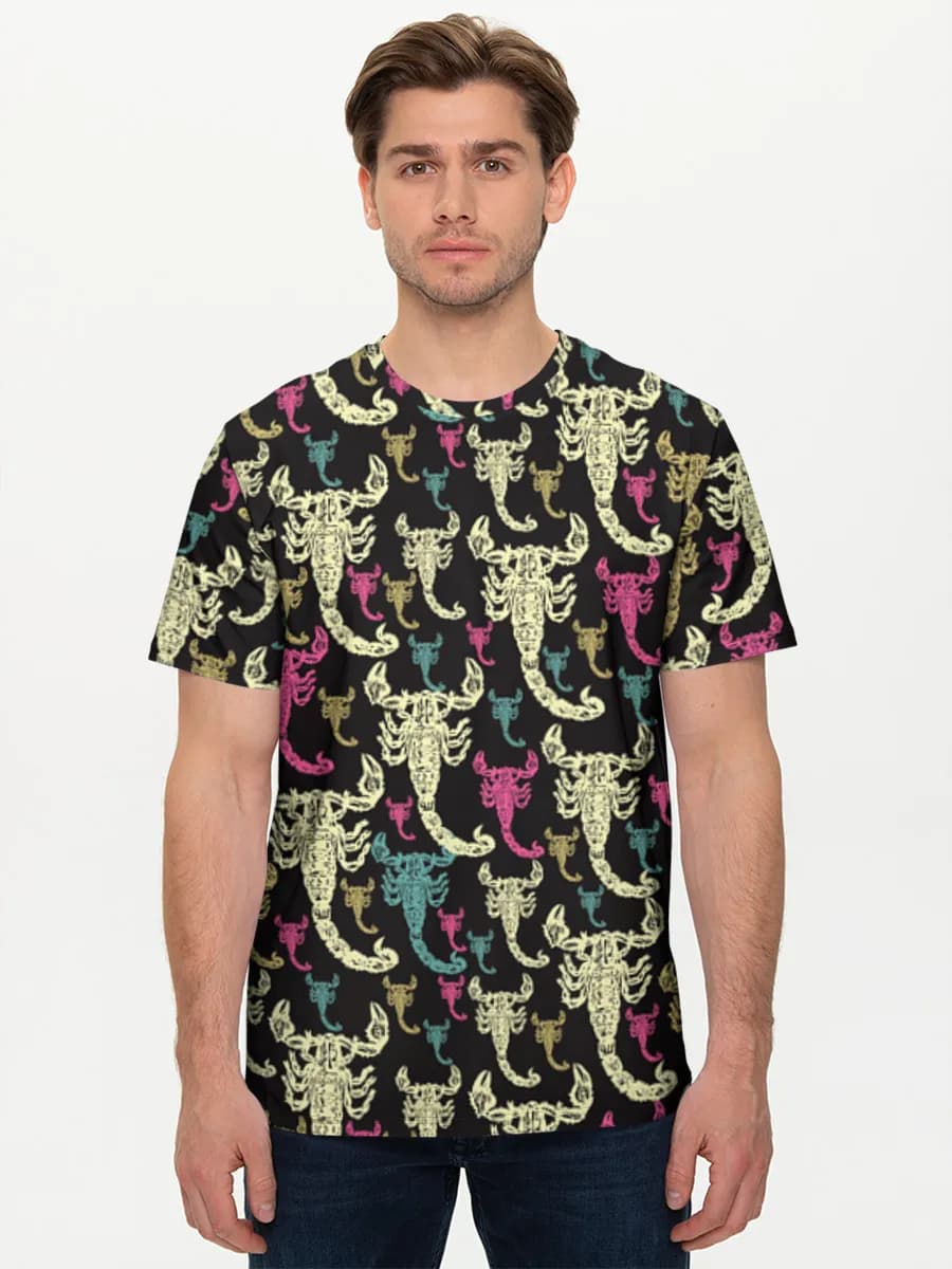 Herren Basic Baumwoll T-Shirt