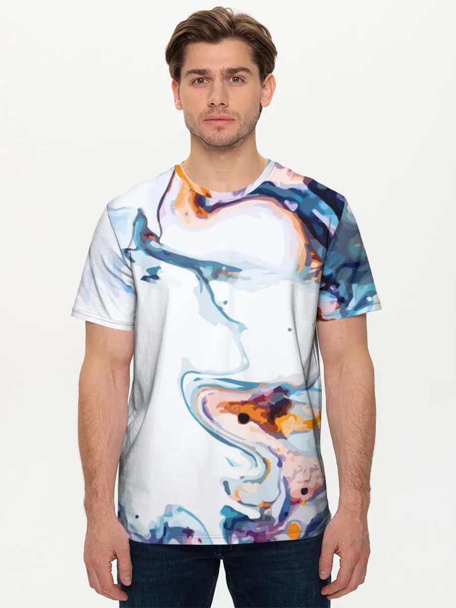Men's basic cotton T-shirt