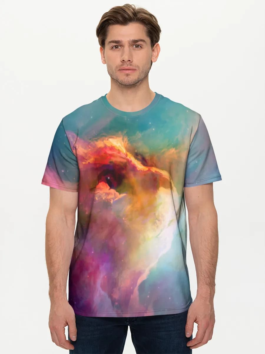 Men's basic cotton T-shirt