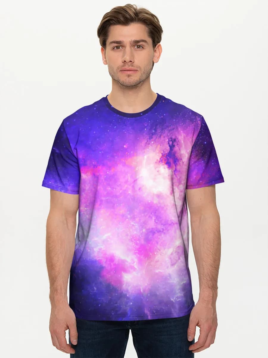 Men's basic cotton T-shirt