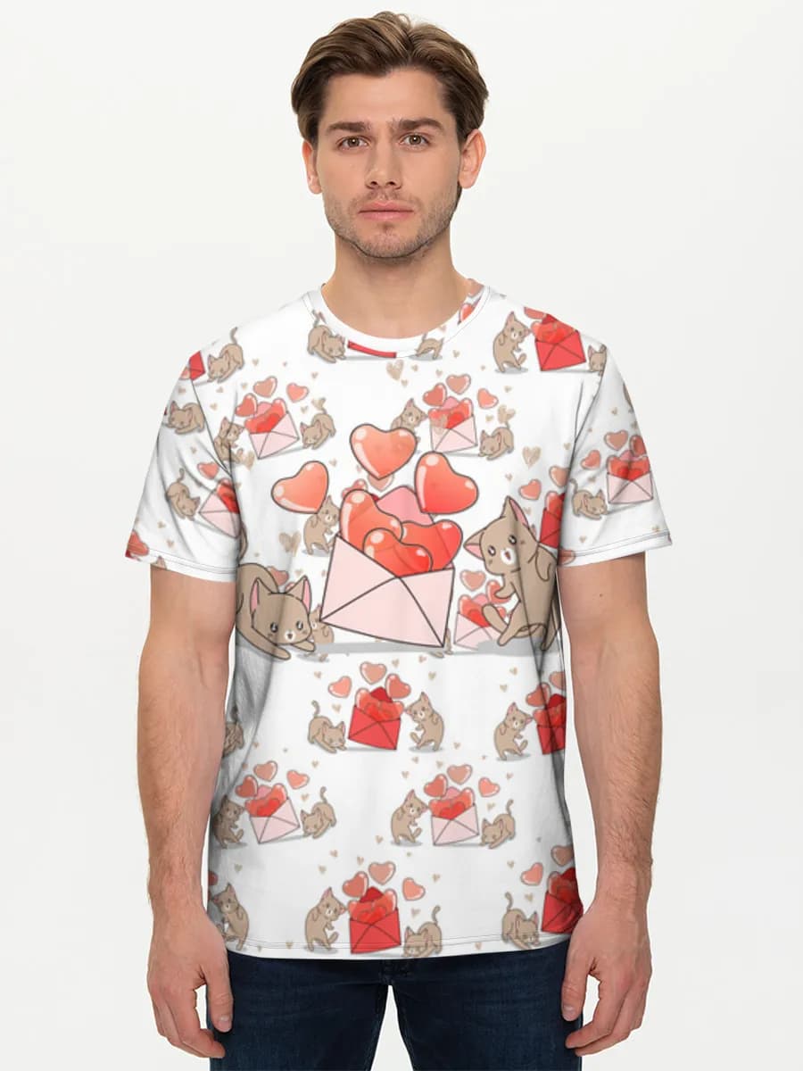 Men's basic cotton T-shirt