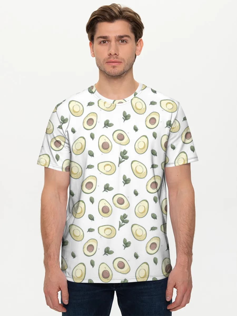 Camiseta básica de algodón para hombre