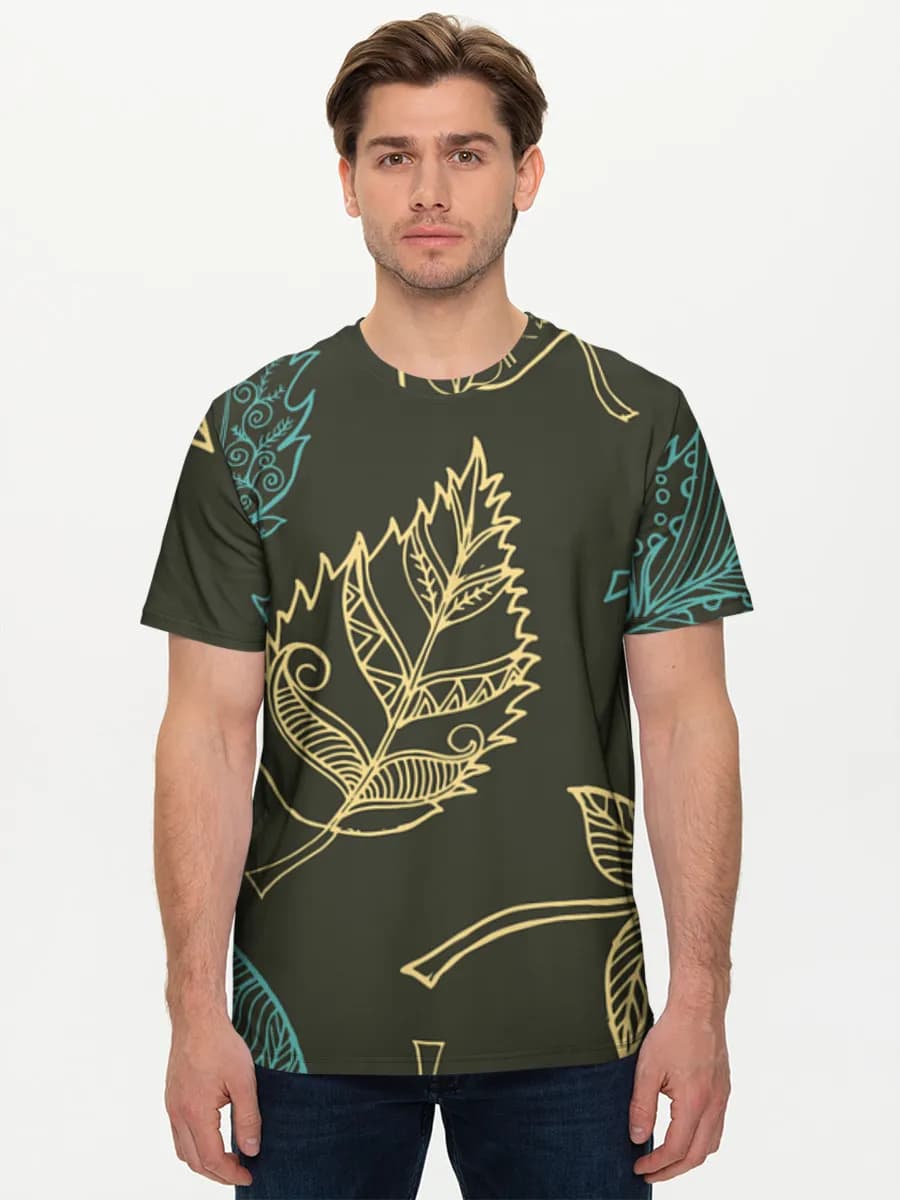Men's basic cotton T-shirt