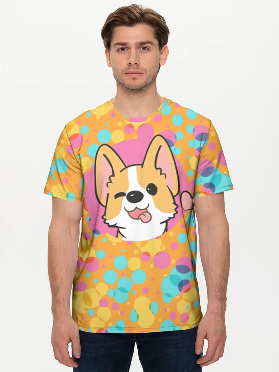 Men's basic cotton T-shirt