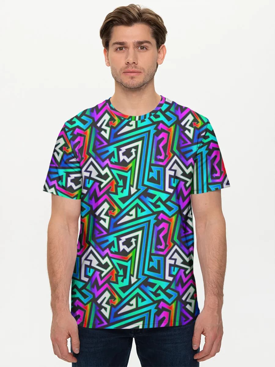 Men's basic cotton T-shirt
