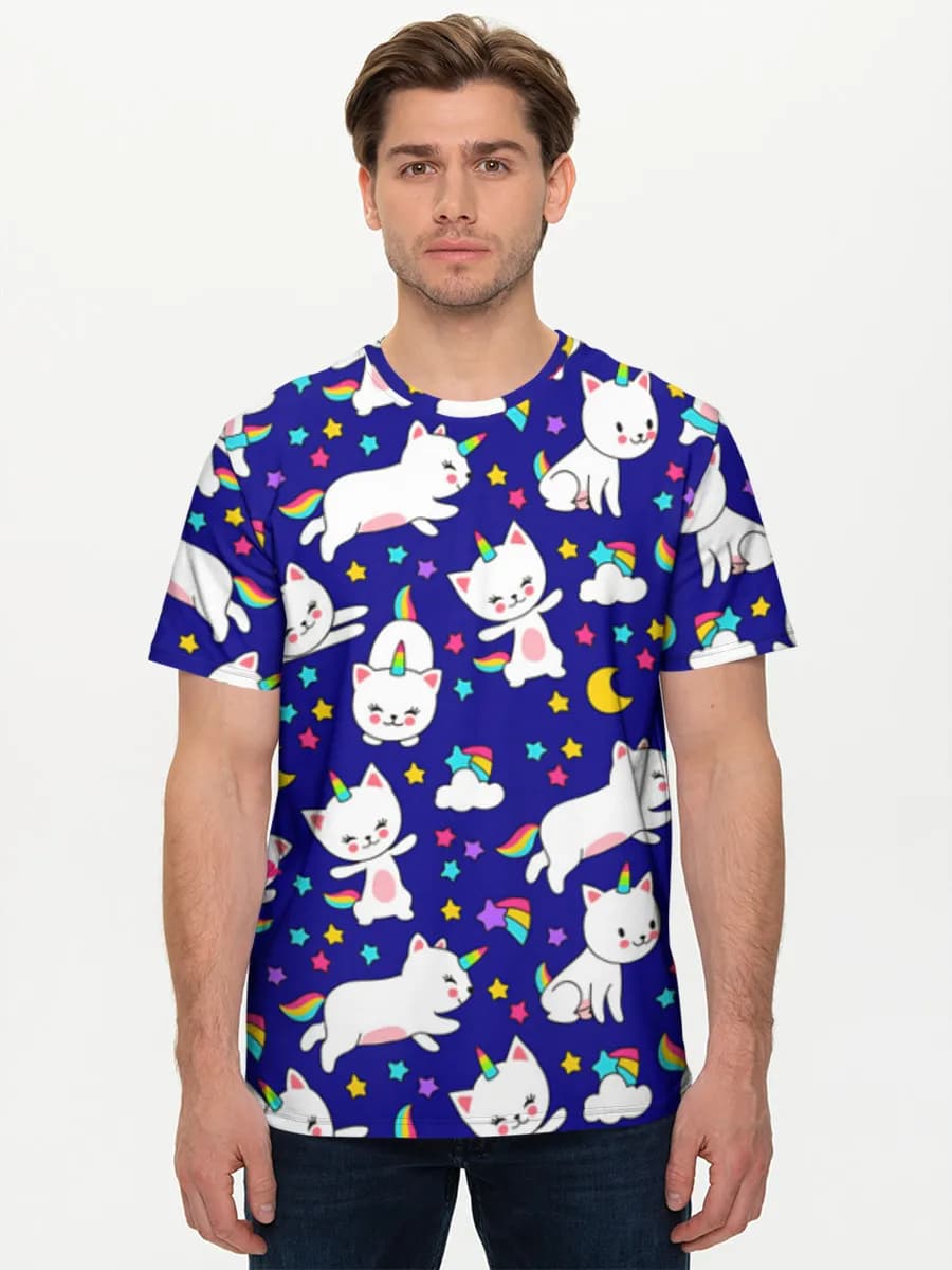 Men's basic cotton T-shirt