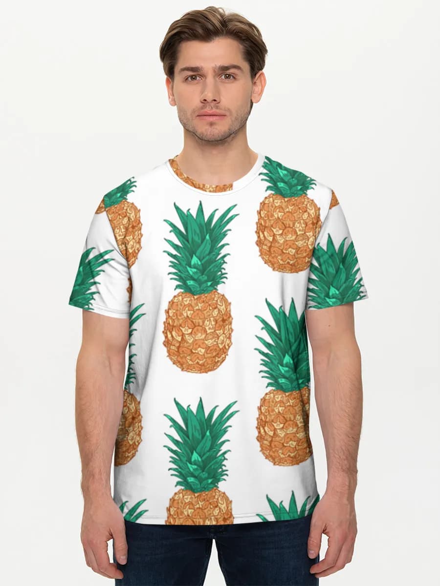 Men's basic cotton T-shirt