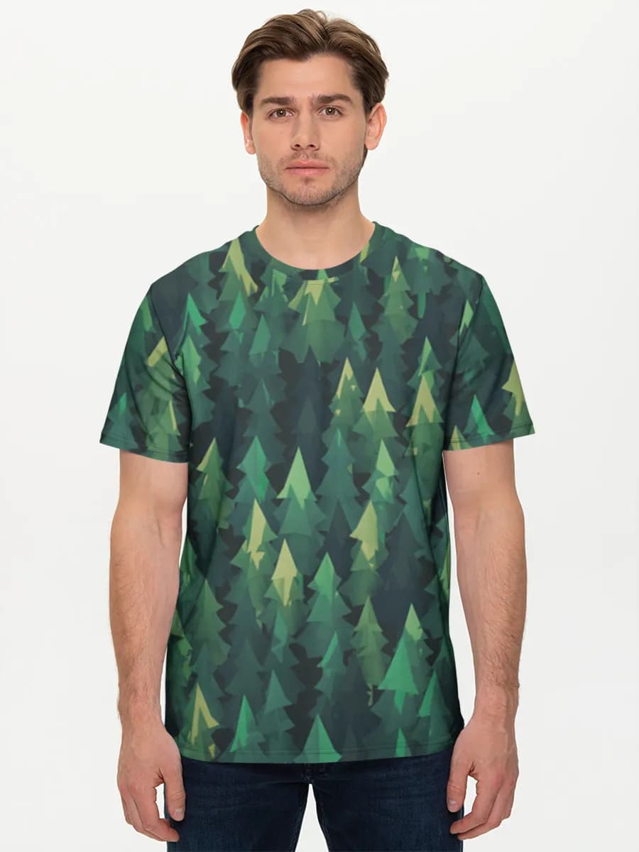 Men's basic cotton T-shirt