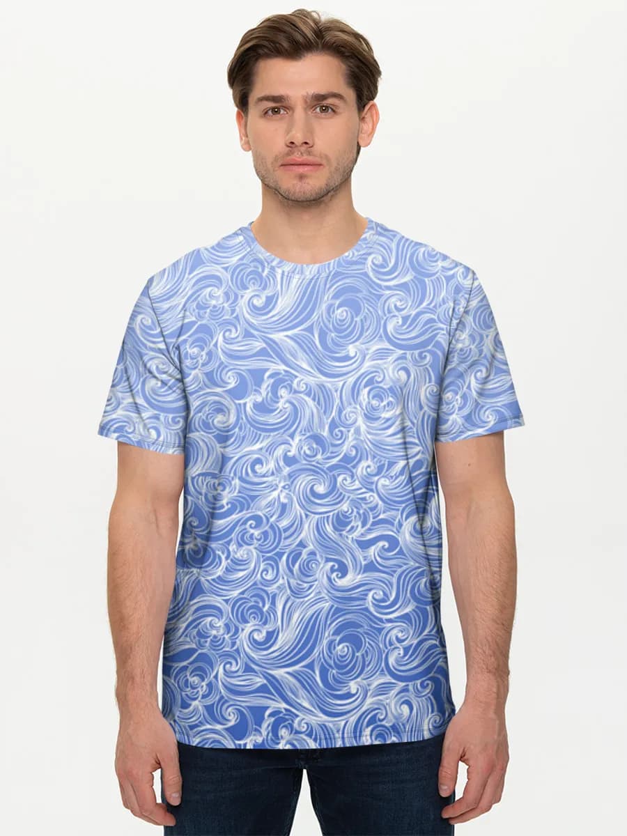 Men's basic cotton T-shirt