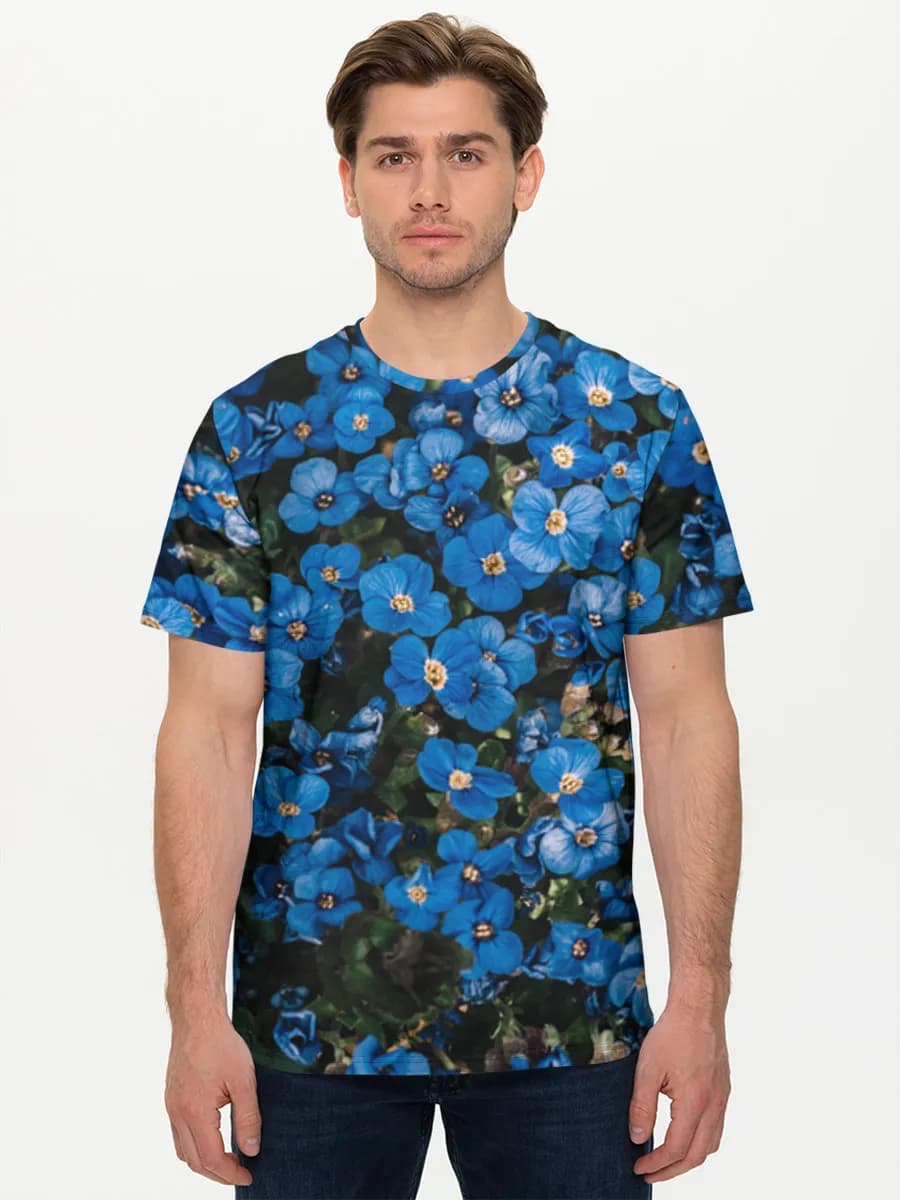Men's basic cotton T-shirt