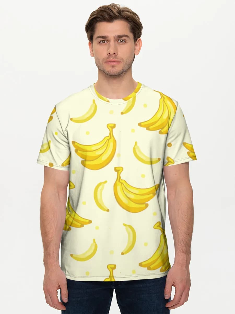 Camiseta básica de algodón para hombre