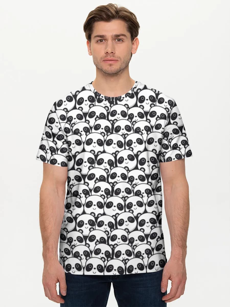 Men's basic cotton T-shirt