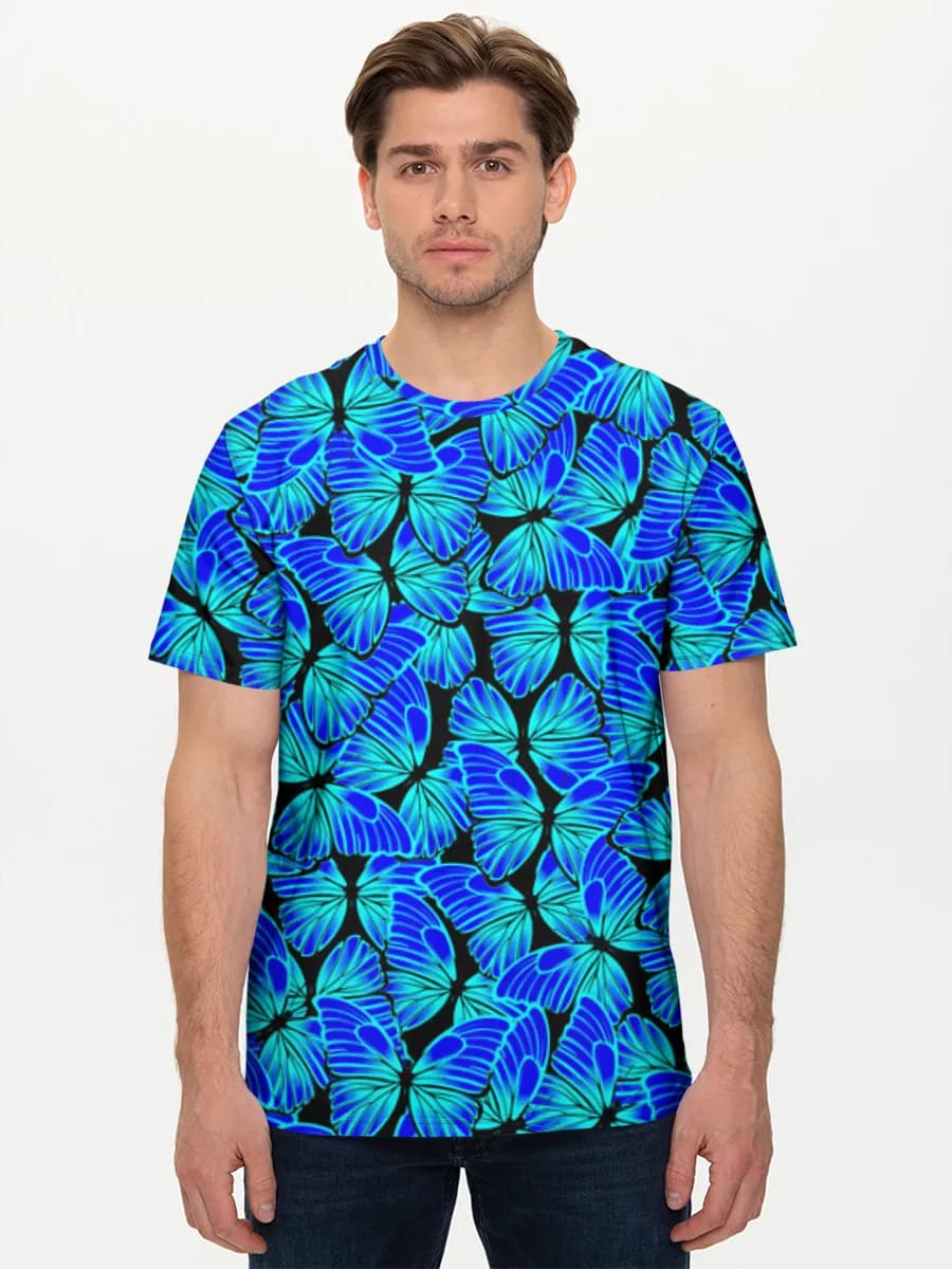 Men's basic cotton T-shirt