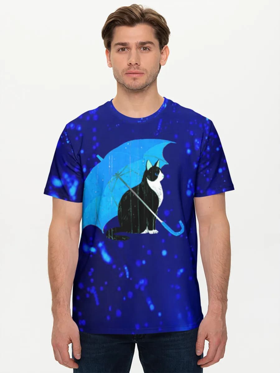 Men's basic cotton T-shirt