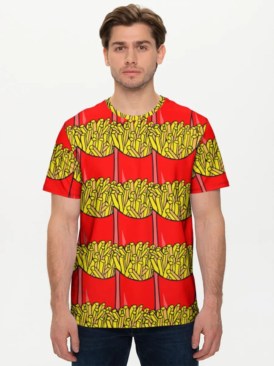 Camiseta básica de algodón para hombre