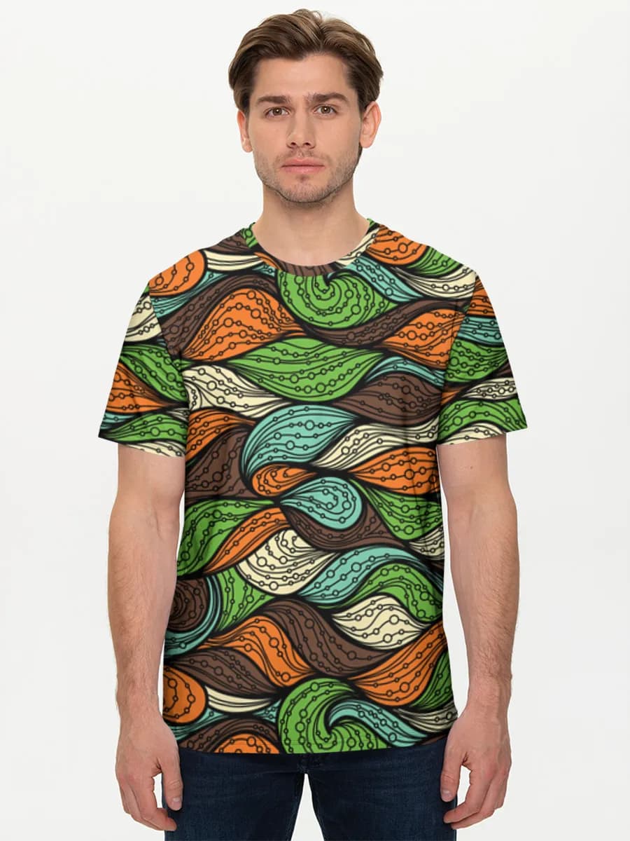 Men's basic cotton T-shirt