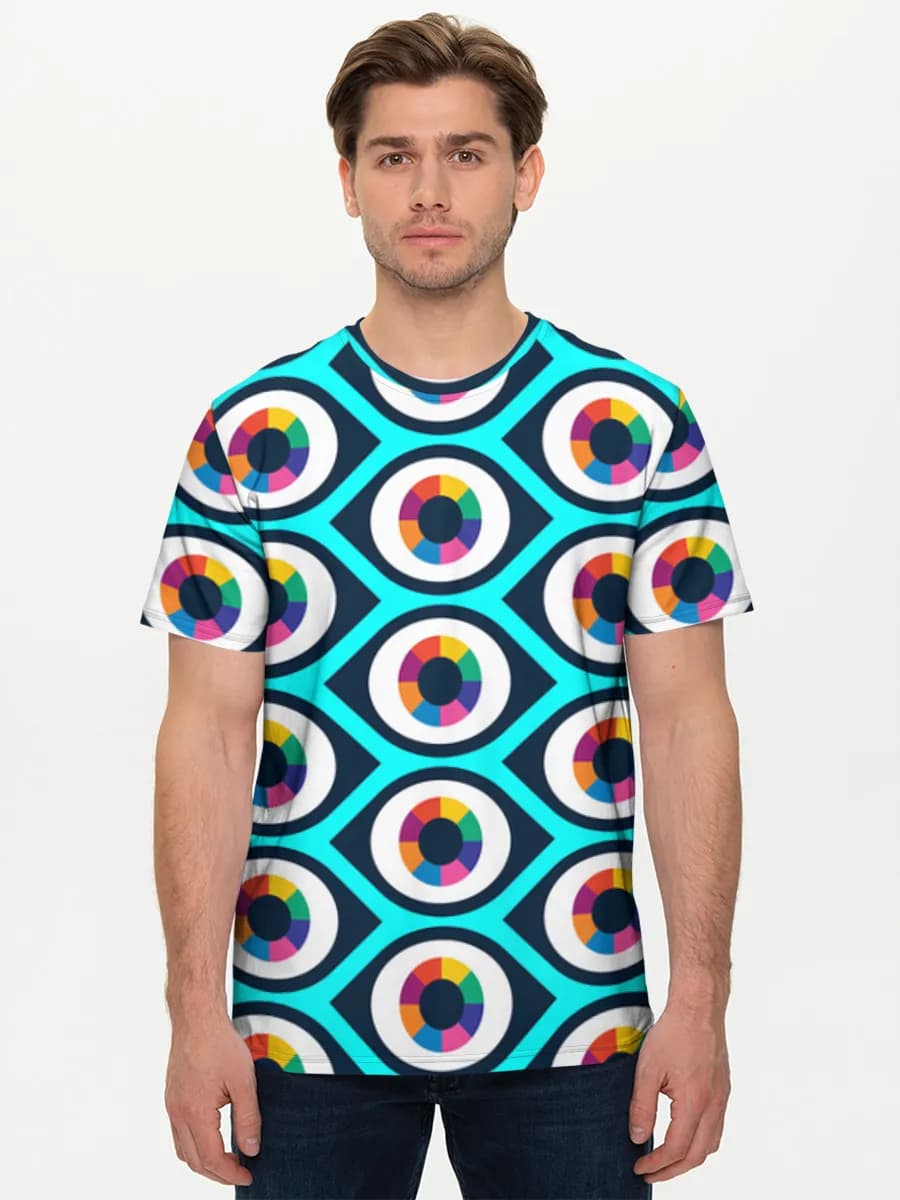 Herren Basic Baumwoll T-Shirt