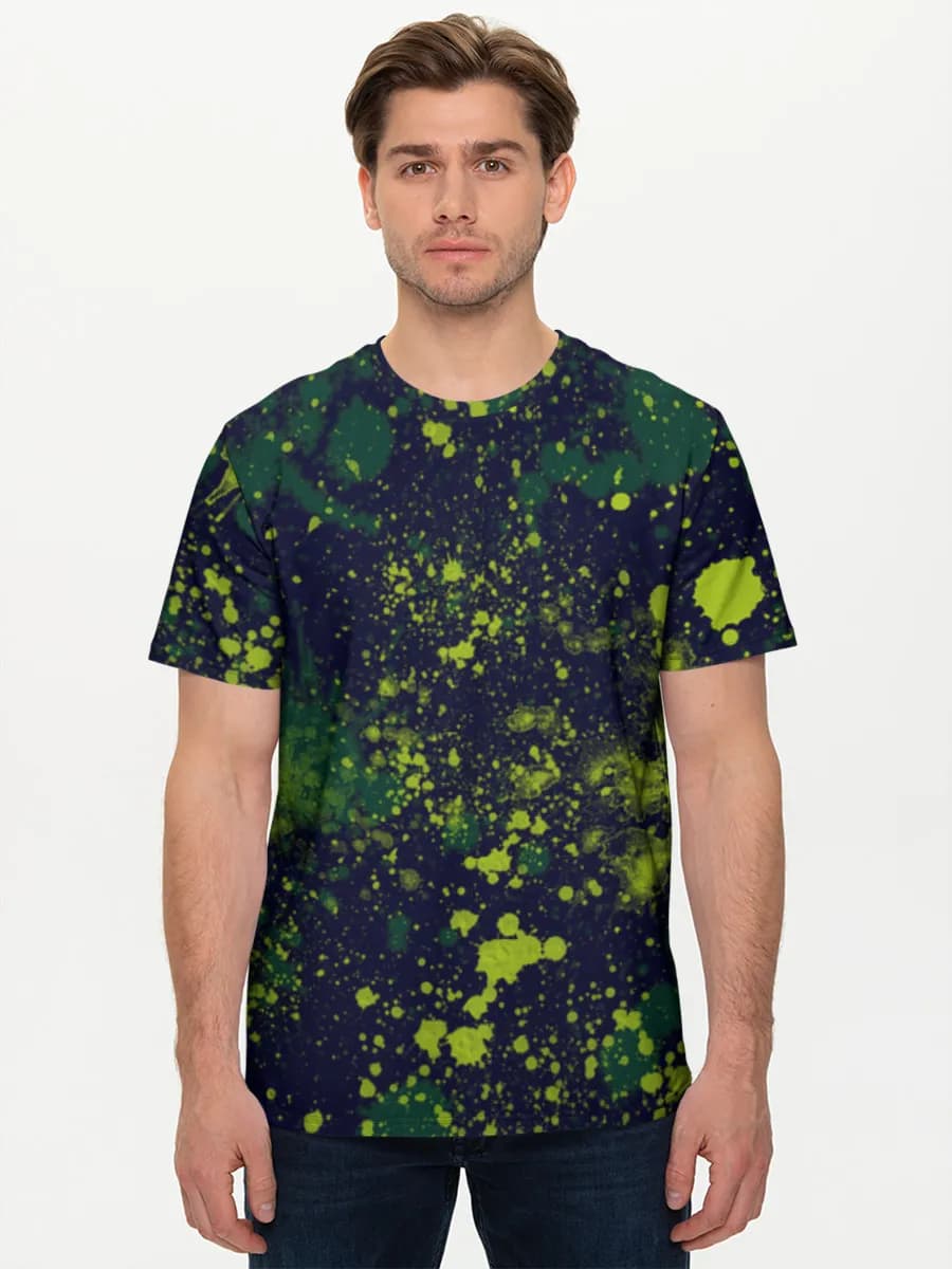 Herren Basic Baumwoll T-Shirt