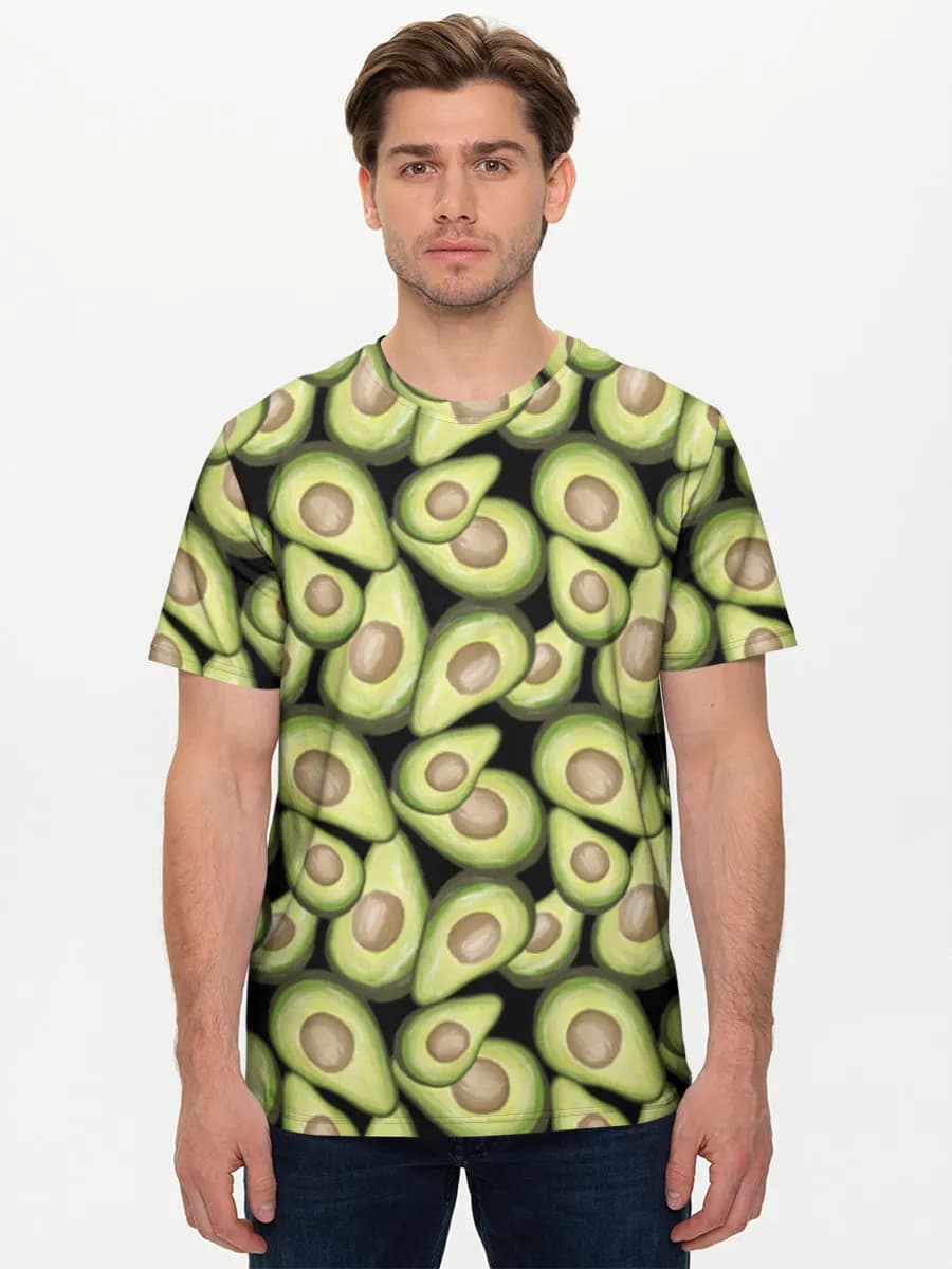 Camiseta básica de algodón para hombre