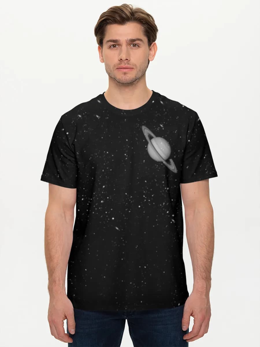 Men's basic cotton T-shirt