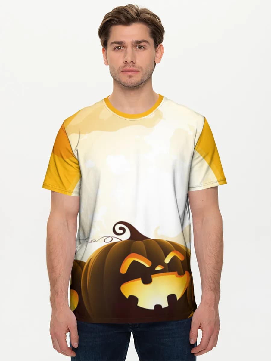 メンズ ベーシック コットンTシャツ