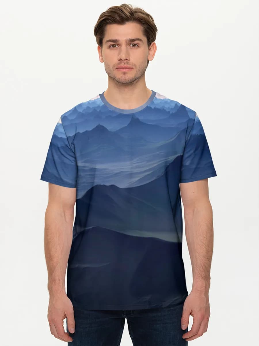 Men's basic cotton T-shirt
