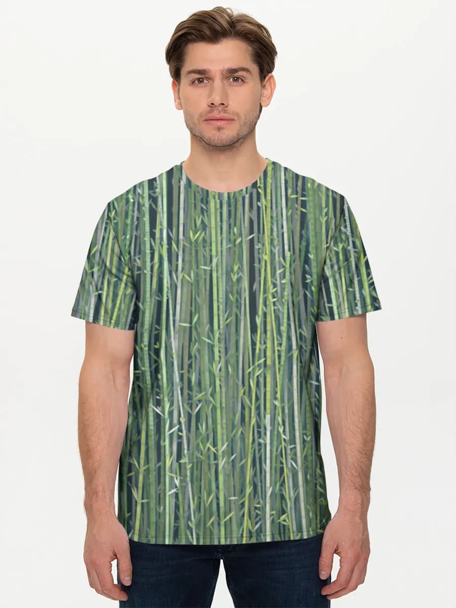 Men's basic cotton T-shirt