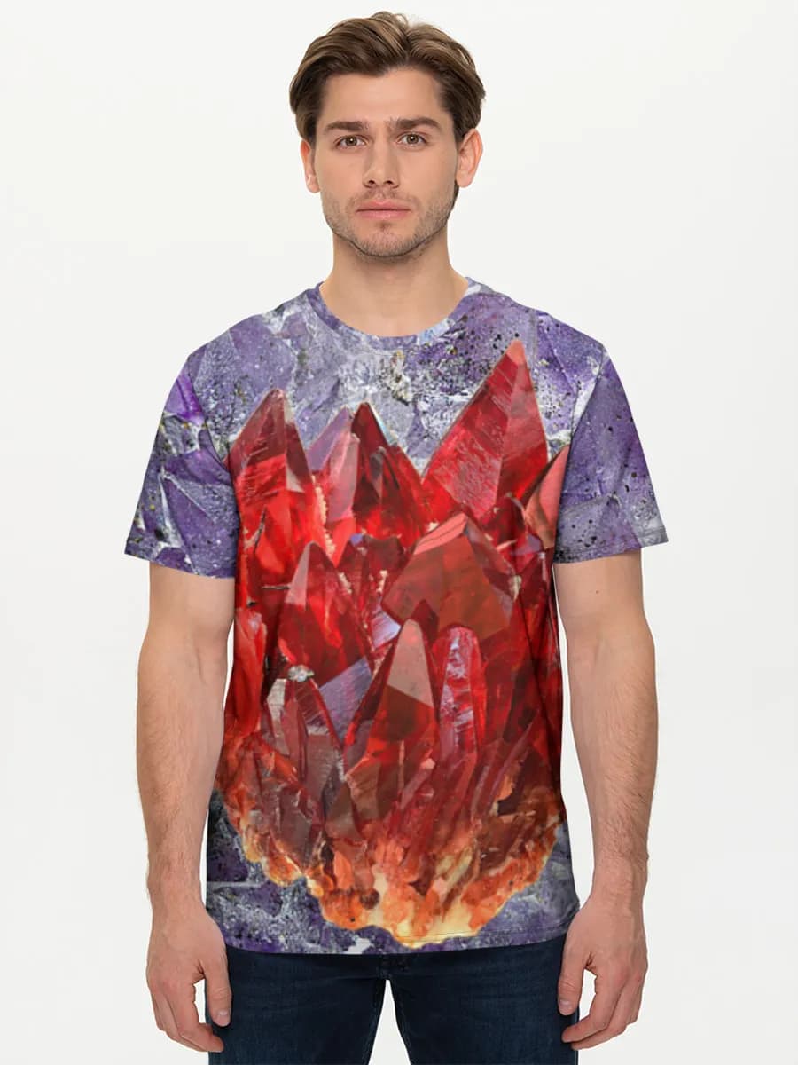 Men's basic cotton T-shirt
