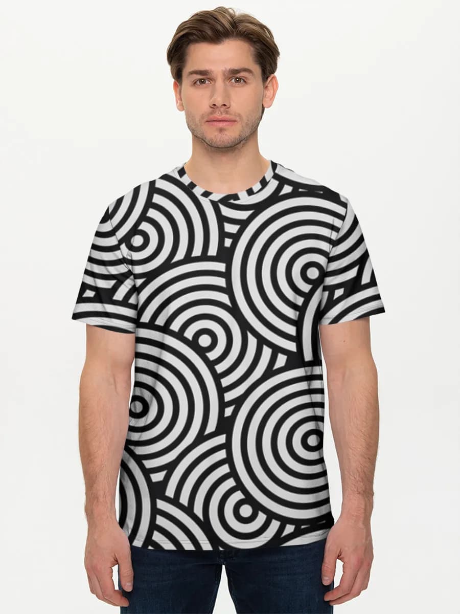 Men's basic cotton T-shirt