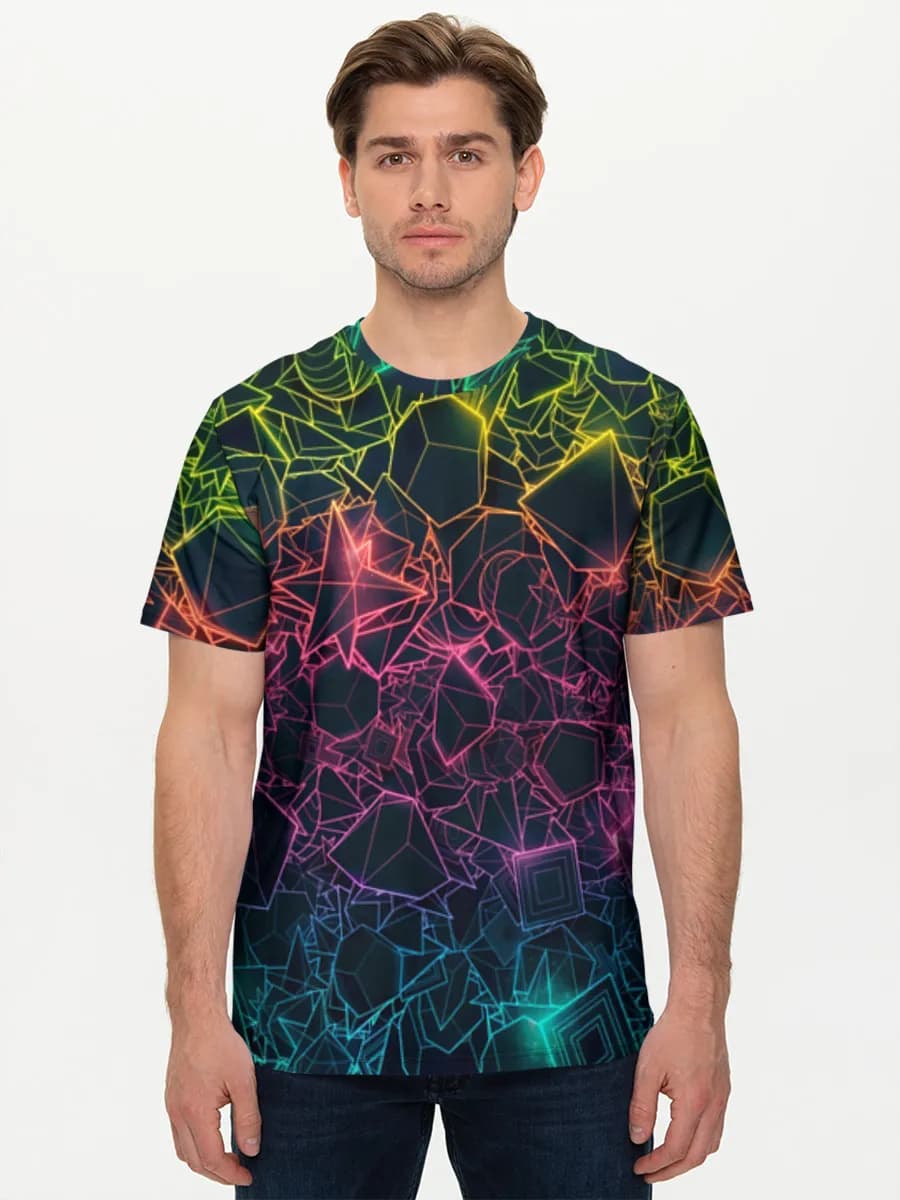 Men's basic cotton T-shirt