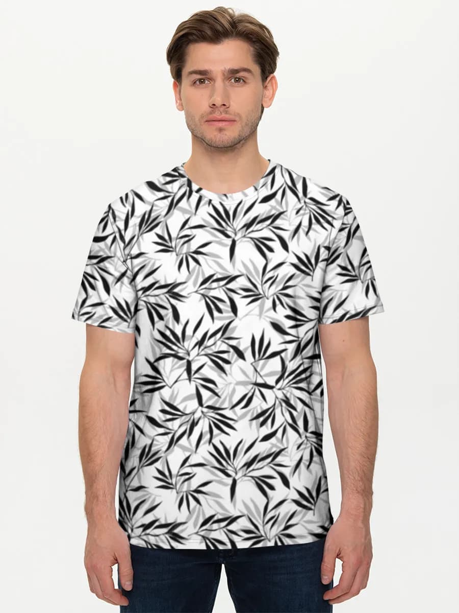 Men's basic cotton T-shirt