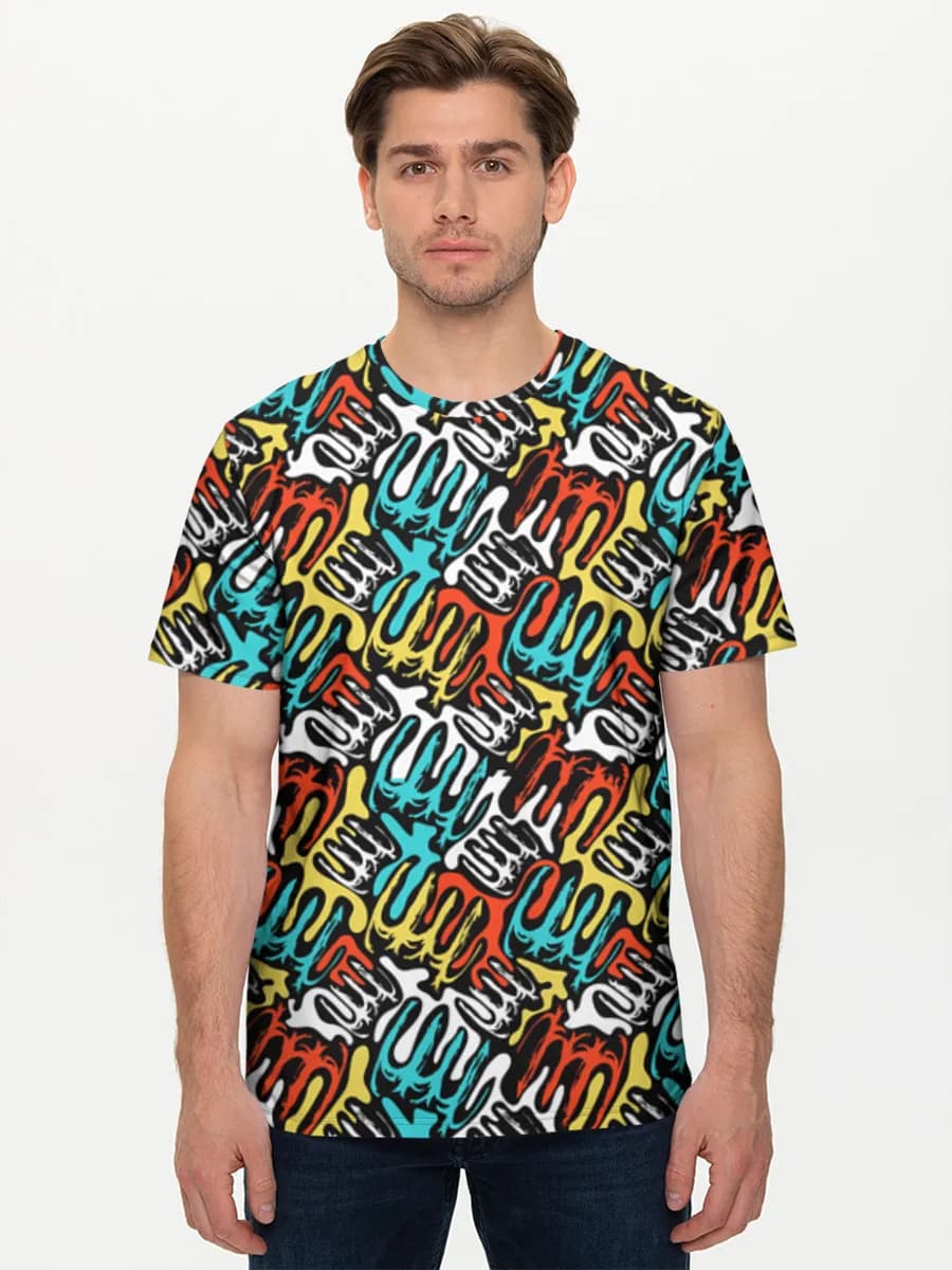 Herren Basic Baumwoll T-Shirt