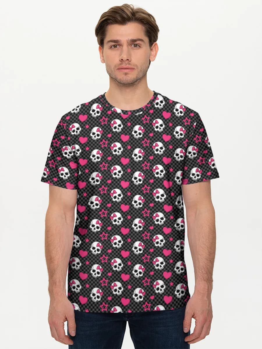 Herren Basic Baumwoll T-Shirt