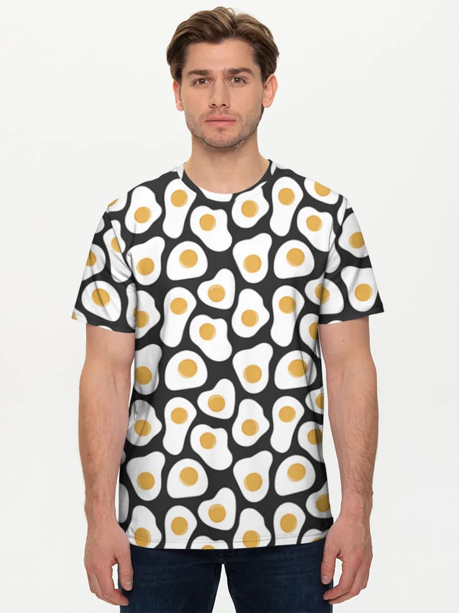 Camiseta básica de algodón para hombre