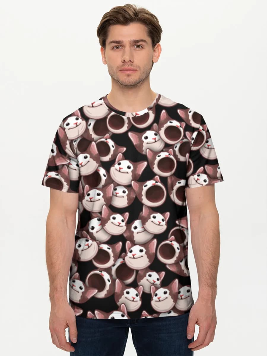 Men's basic cotton T-shirt
