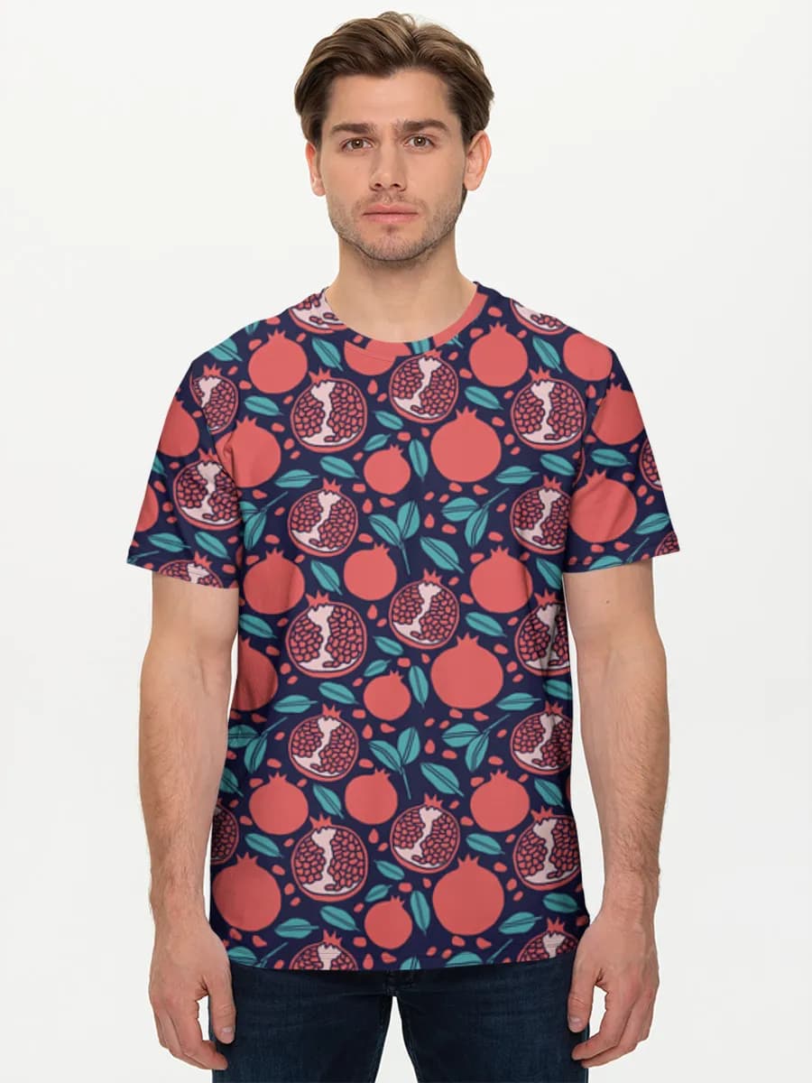 Men's basic cotton T-shirt