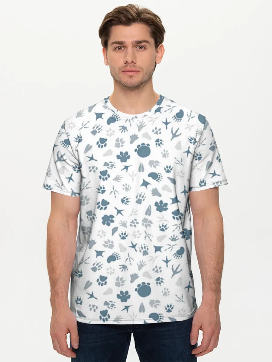 Men's basic cotton T-shirt