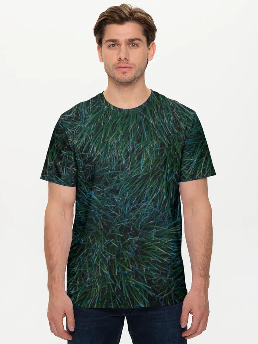 メンズ ベーシック コットンTシャツ