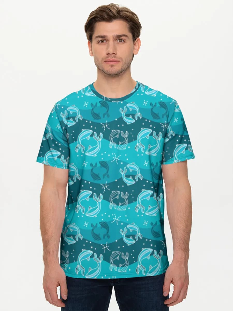 Men's basic cotton T-shirt