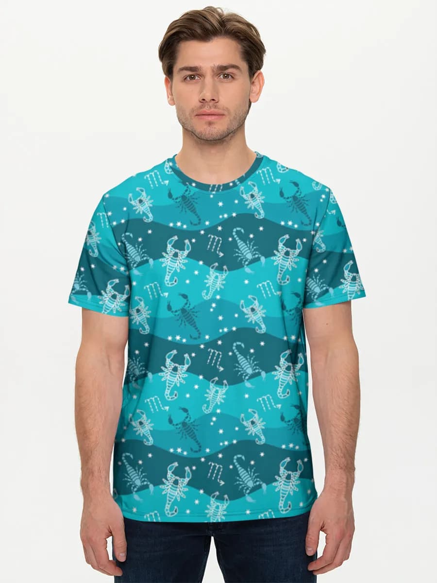 Camiseta básica de algodón para hombre