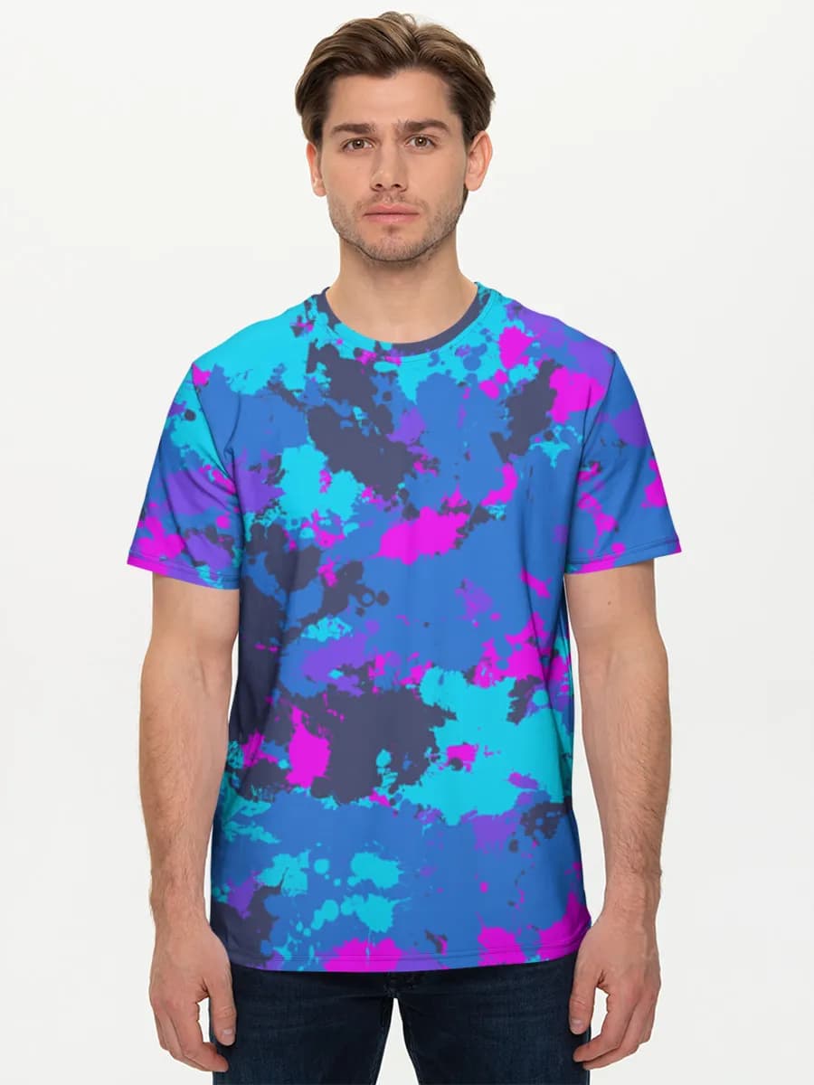 Men's basic cotton T-shirt