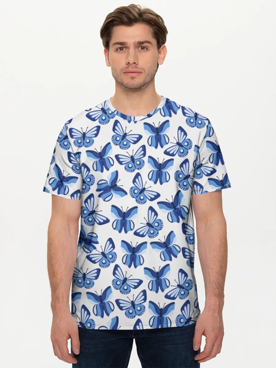 Men's basic cotton T-shirt
