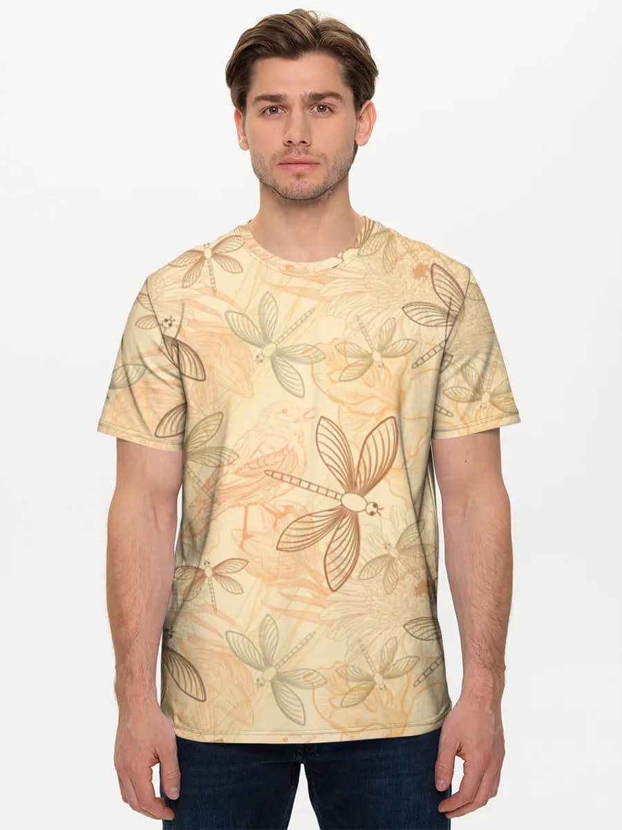 Men's basic cotton T-shirt