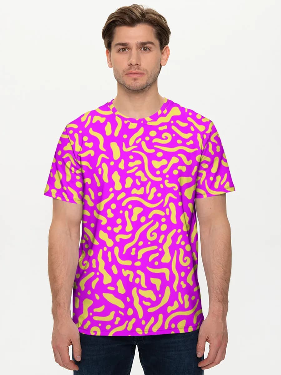 Men's basic cotton T-shirt