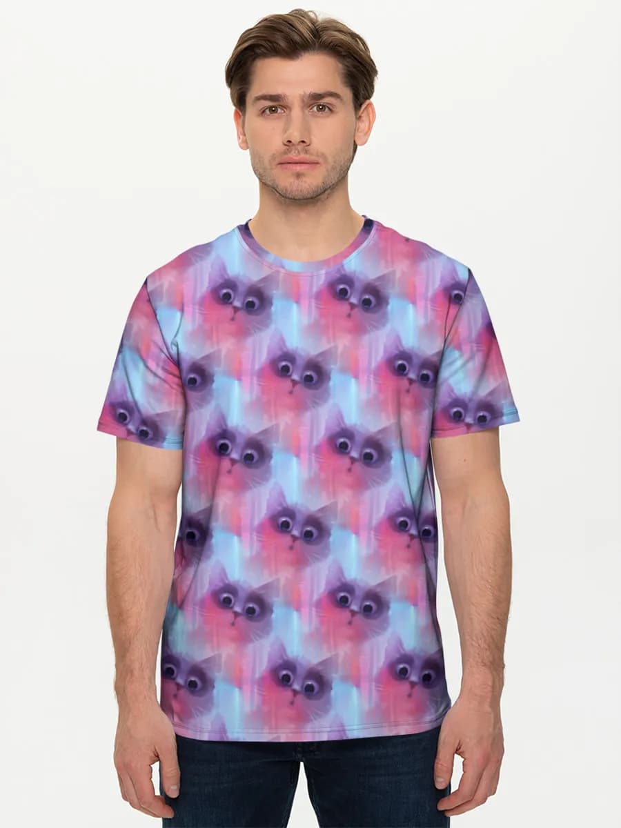 Men's basic cotton T-shirt