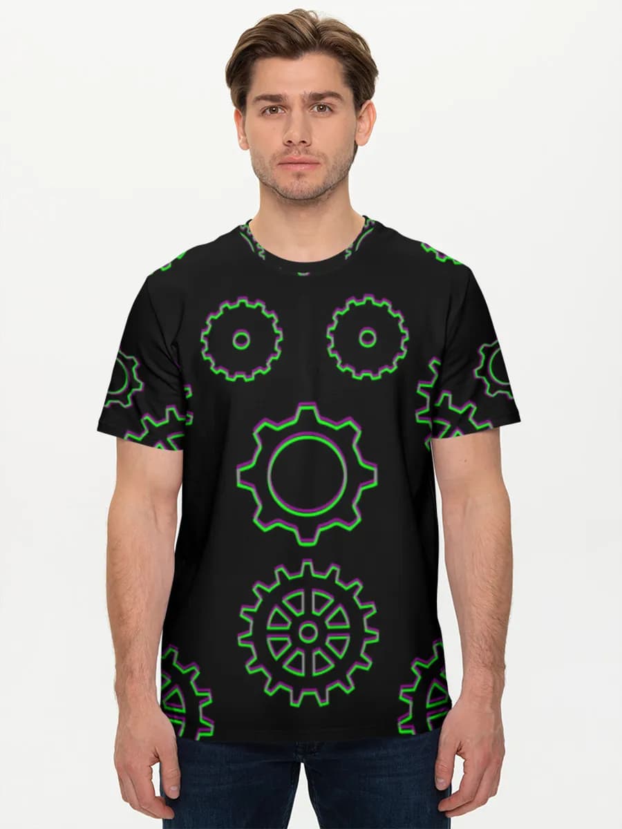 Herren Basic Baumwoll T-Shirt